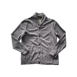 Tasso Elba Men’s M Cotton‎ Roll Shawl Collar Cardigan Sweater